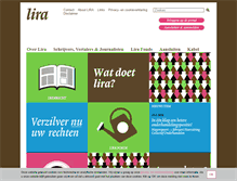 Tablet Screenshot of lira.nl