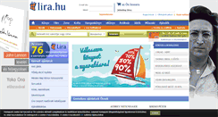 Desktop Screenshot of lira.hu